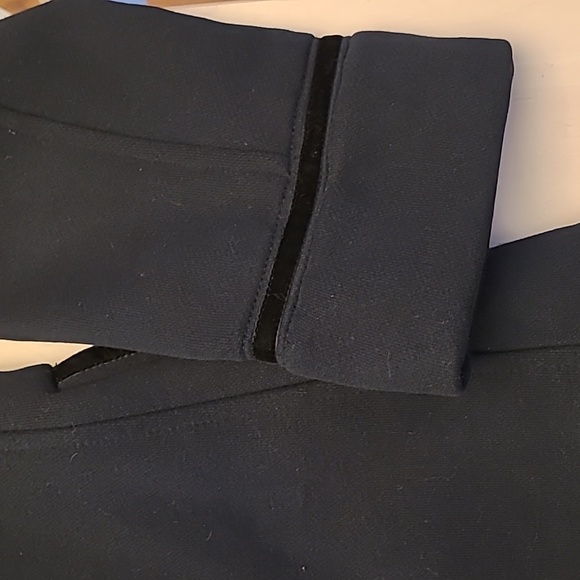 EUC Knitted Dove Anthropologie Black Cotton Blend Button Front Jacket - Picture 7 of 16